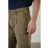 Canvas Pants | Freeman T Porter Bruce Aras Chino Pants Man, Dusky Green