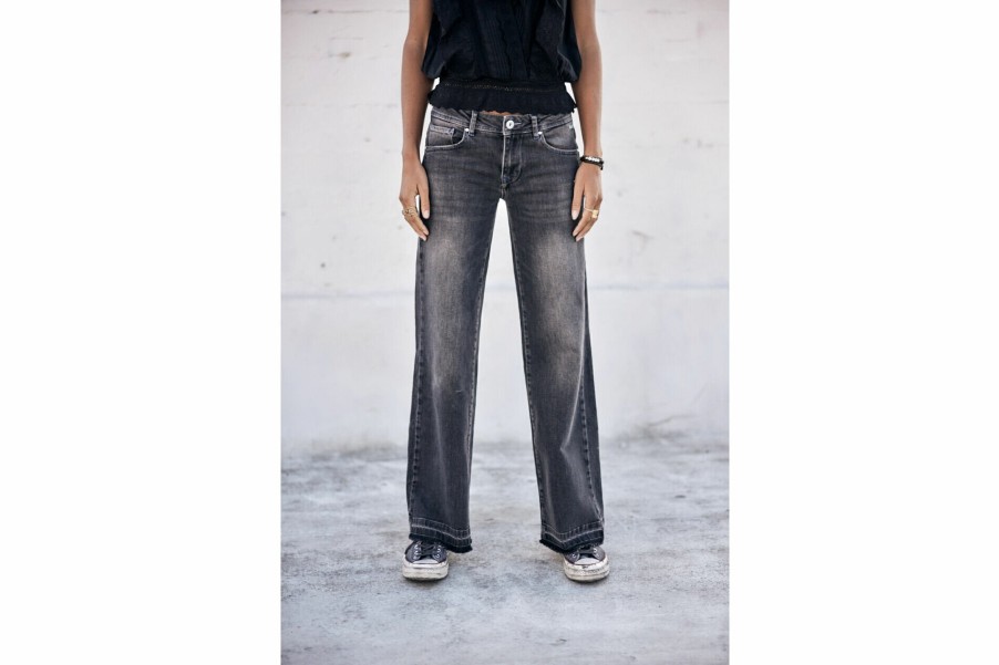 Trends | Freeman T Porter Agatha Wide Leg Jeans Woman, Prespa