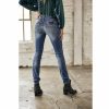 Slim | Freeman T Porter Alexa Slim Slim Jeans Woman, Pacific