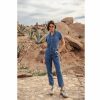 Jumpsuits & Overalls | Freeman T Porter Tifany Denim Fitted Jumpsuit Woman, Manzana Med