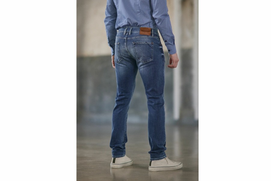 Slim | Freeman T Porter Dustee Slim Jeans Man, Saopolo Med