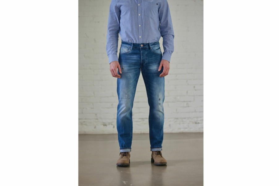 Straight | Freeman T Porter Melvin Straight Jeans Man, Funchal