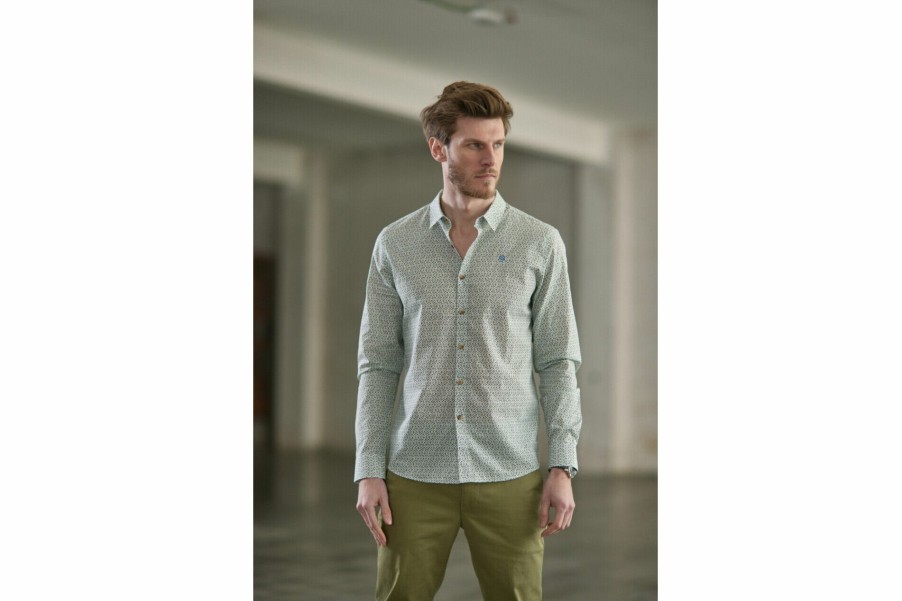 Shirts | Freeman T Porter Yoris Honolulu Slim Fit Shirt Man, Original