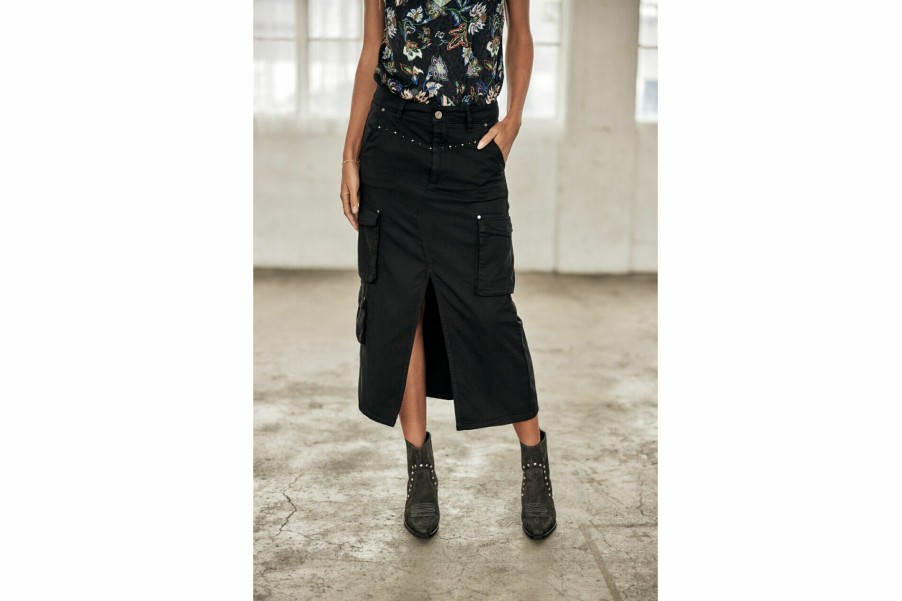 Dresses & Skirts | Freeman T Porter Welby Jazz Cargo Skirt Woman, Black