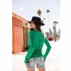 Knitwear | Freeman T Porter Lorelia Fitted Sweater Woman, Jolly Green