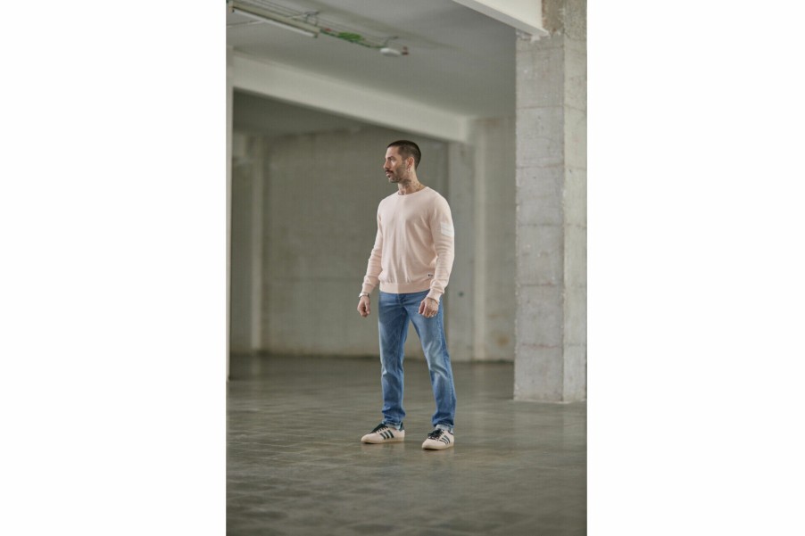 Knitwear & Sweatshirts | Freeman T Porter Sonny Conwy Straight Sweater Man, Peach