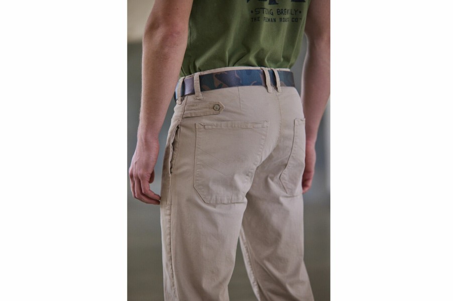 Canvas Pants | Freeman T Porter Perso Workwear Pants Man, Light Beige