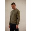 Knitwear & Sweatshirts | Freeman T Porter Baton Snug Straight Sweatshirt Man, Deep Lichen Green