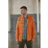 Jackets | Freeman T Porter Raven Scrapper Straight Military Jacket Man, Tangerine Tango