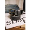 Belts | Freeman T Porter Thanos Leather Belt Man, Black