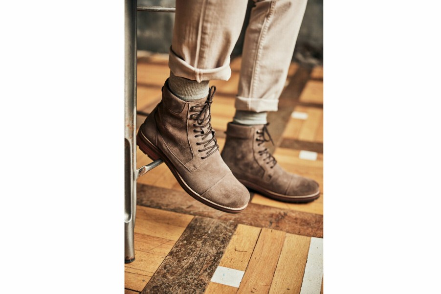 Boots & Sneakers | Freeman T Porter Texas Leather Boots Man, Almond