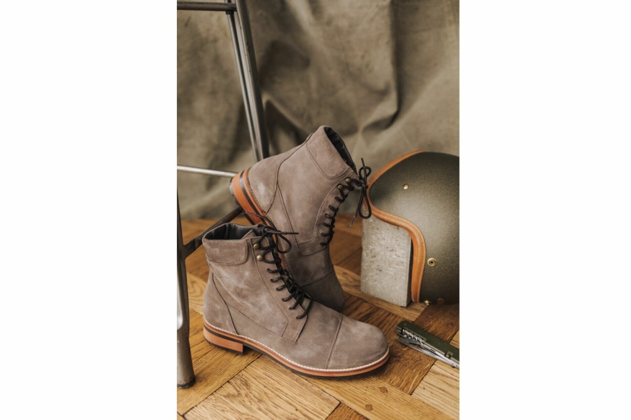 Boots & Sneakers | Freeman T Porter Texas Leather Boots Man, Almond