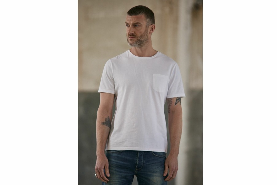 T-Shirts & Polo Shirts | Freeman T Porter Flavio Illinois Short Sleeve Shirt Man, Bright White