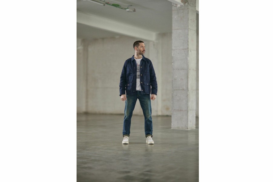 Jackets | Freeman T Porter Luck Workwear Jacket Man, Indigo