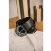 Belts | Freeman T Porter Lenya Leather Belt Woman, Black