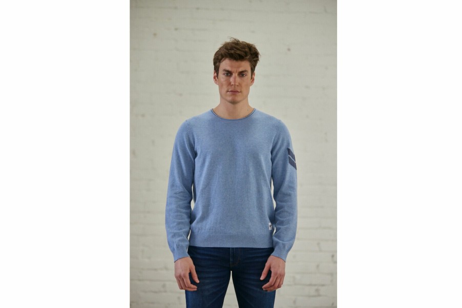 Knitwear & Sweatshirts | Freeman T Porter Sonny Conwy Straight Sweater Man, Abyss