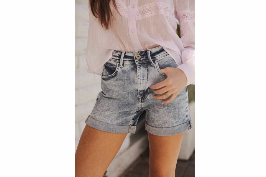 Shorts | Freeman T Porter Skylie Loose Shorts Woman, Boceano