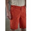 Shorts | Freeman T Porter Oscar Jerrican Straight Cargo Shorts Man, Spicy Orange