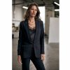 Jackets & Blazers | Freeman T Porter Stessy Polyneo Fitted Blazer Tuxedo Woman, Black