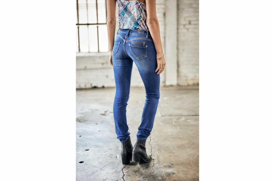 Slim | Freeman T Porter Alexa Slim Slim Jeans Woman, Fever