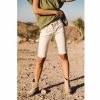 Shorts | Freeman T Porter Belixa New Magic Color Slim-Fit Bermuda Woman, Egret