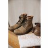 Boots & Sneakers | Freeman T Porter Bramy Canvas Leather Boots Man, Tobacco Brown