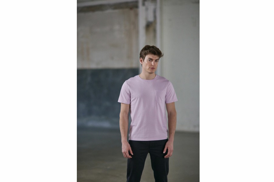 T-Shirts & Polo Shirts | Freeman T Porter Flavio Illinois Short Sleeve Shirt Man, Lilac