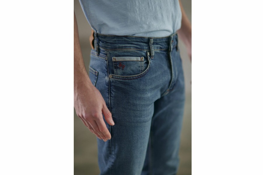 Slim | Freeman T Porter Dustee Slim Jeans Man, Break