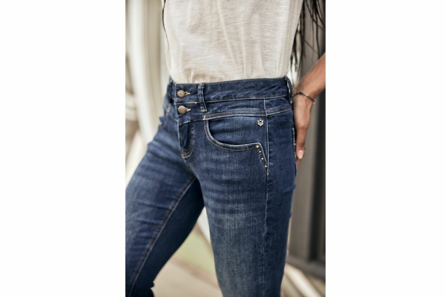 Straight | Freeman T Porter Madie Straight Jeans Woman, Fever