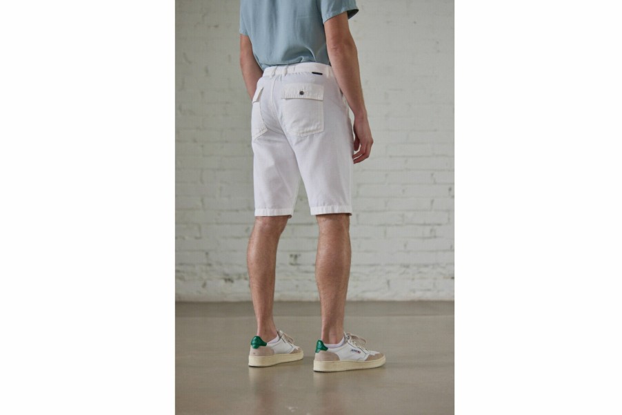 Shorts | Freeman T Porter Bastian Short Utility Cargo Shorts Man, Bright White