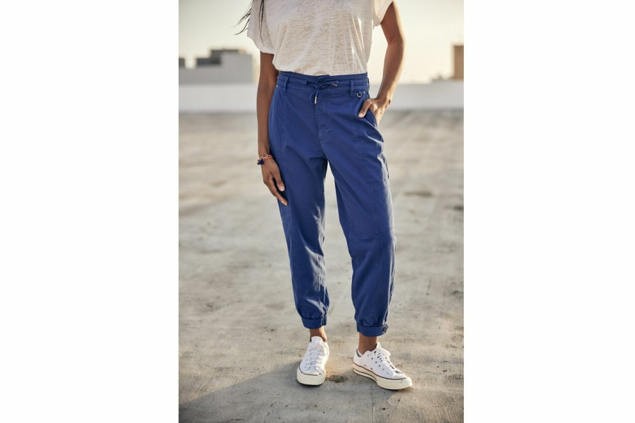 Colored Pants | Freeman T Porter Moana Otway Cargo Pants Woman, Surf The Web