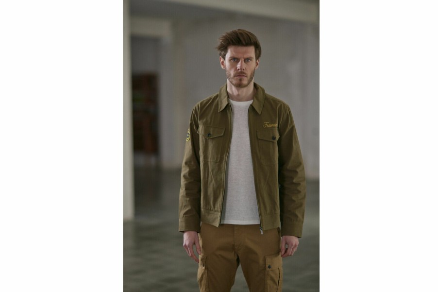 Jackets | Freeman T Porter Antonio Dover Straight Jacket Man, Dusky Green