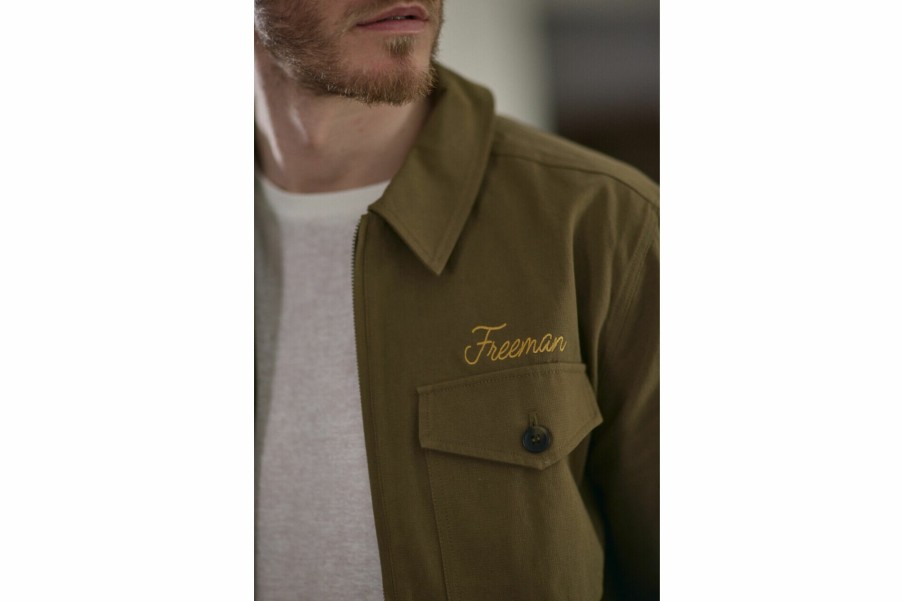 Jackets | Freeman T Porter Antonio Dover Straight Jacket Man, Dusky Green