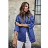 Jackets & Blazers | Freeman T Porter Venty Patches 2 Straight Jacket Woman, Dazzling Blue