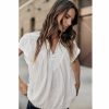 Tops & Shirts | Freeman T Porter Tillie Plain Color Loose Top Woman, White