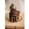 Belts | Freeman T Porter Aja Leather Belt Woman, Brown