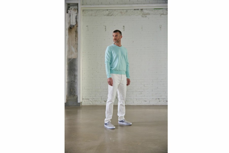 Straight | Freeman T Porter Neo Denim Straight Jeans Man, Off White