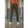 Canvas Pants | Freeman T Porter Gino Bellissimo Slim Fit Chino Pants Man, Olive Night