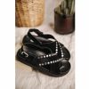 Shoes | Freeman T Porter Jule Leather Sandals Woman, Black