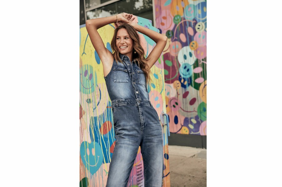 Jumpsuits & Overalls | Freeman T Porter Eleonore Denim Jumpsuit Woman, Brazil