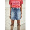 Dresses & Skirts | Freeman T Porter Azalie Short Denim Skirt Woman, Saopolo Med