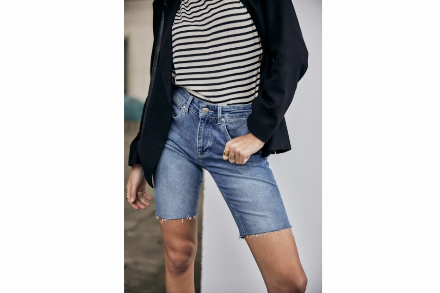 Shorts | Freeman T Porter Cameron Denim Bermuda Woman, Britain