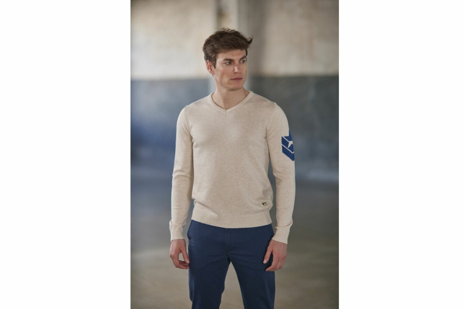 Knitwear & Sweatshirts | Freeman T Porter Edgar Trosa Straight Sweater Man, Overcast