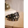 Belts | Freeman T Porter Gertrud Leather Belt Woman, Black