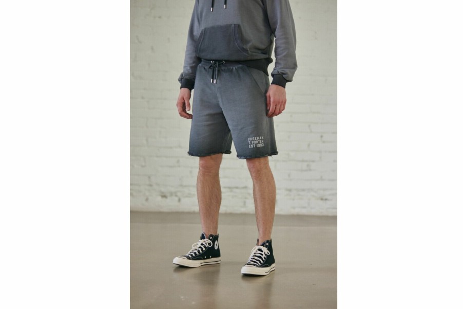 Shorts | Freeman T Porter Aaron Chillout Jogg Style Shorts Man, Anthra