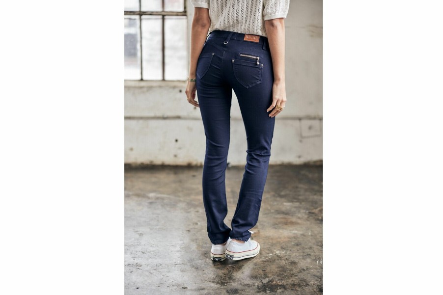 Slim | Freeman T Porter Alexa Slim Slim Jeans Woman, Flora