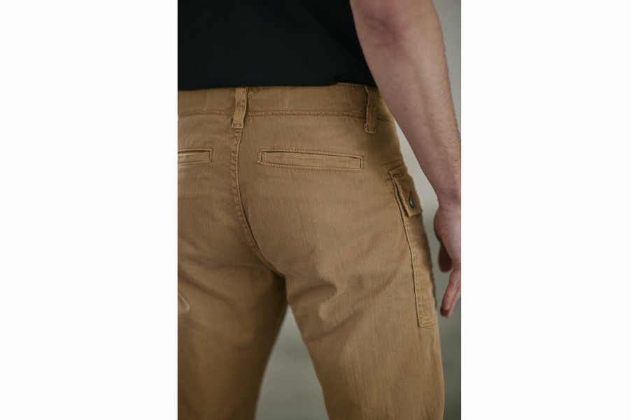 Canvas Pants | Freeman T Porter Pennak Bull Color Workwear Pants Man, Corn