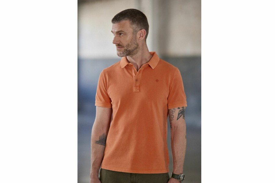 T-Shirts & Polo Shirts | Freeman T Porter Tadley Icon Straight Polo Shirt Man, Firecracker