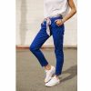 Colored Pants | Freeman T Porter Claudia Felicita Chino Pants Woman, Dazzling Blue