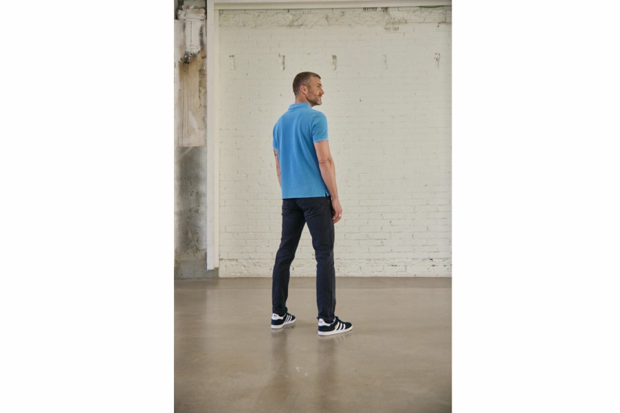 T-Shirts & Polo Shirts | Freeman T Porter Tadley Icon Straight Polo Shirt Man, Princess Blue